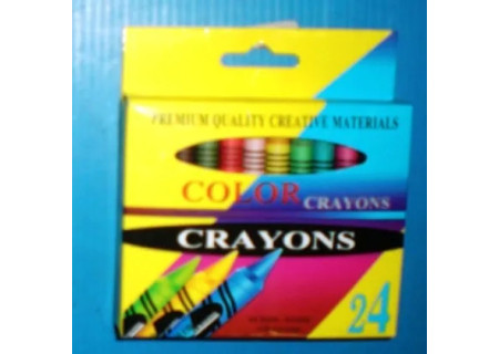 Wax Crayons 24's