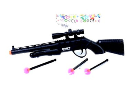 Black Dart Gun for Realistic Play