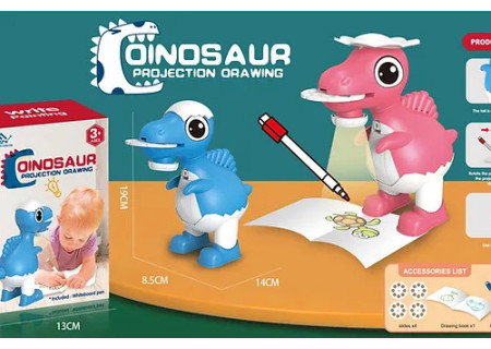 Dinosaur Projector Painting Set