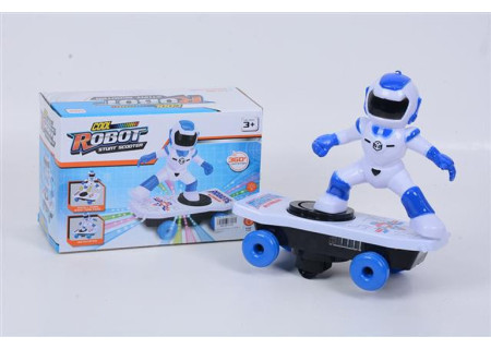 Robot on Skateboard for High-Speed Fun