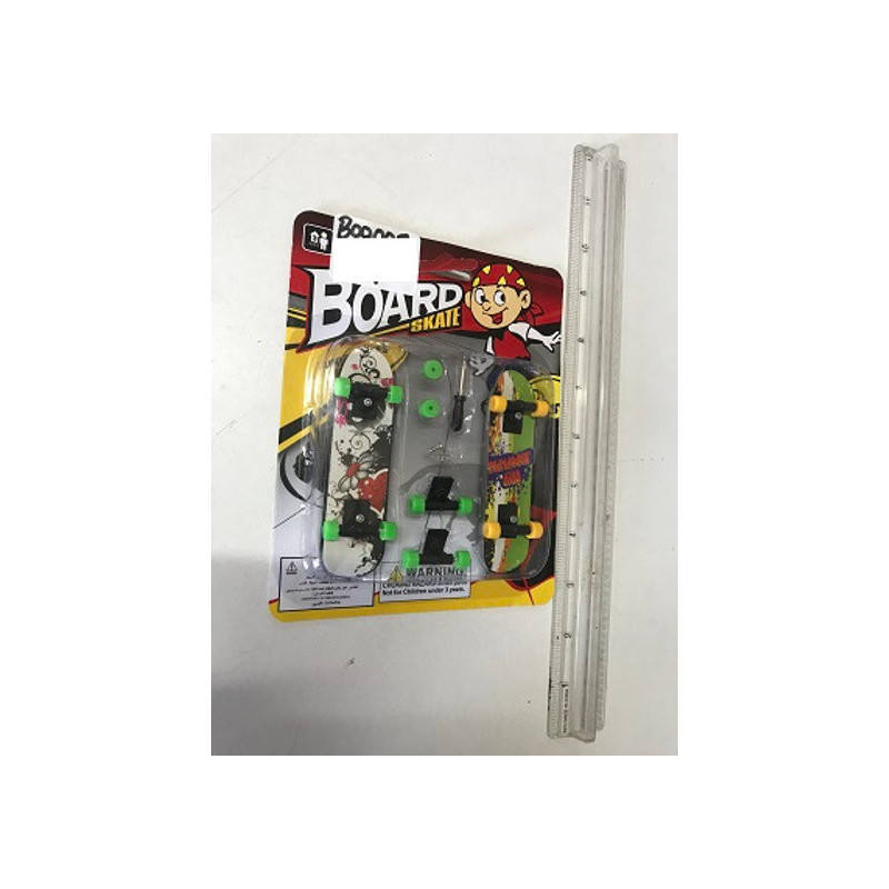Finger Skateboards with Tools for Creative Play Finger Skateboards with Tools for Creative Play