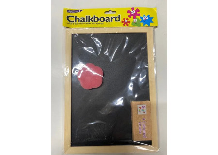 A4 Chalkboard – Reusable Black Writing Board for Kids & Crafts