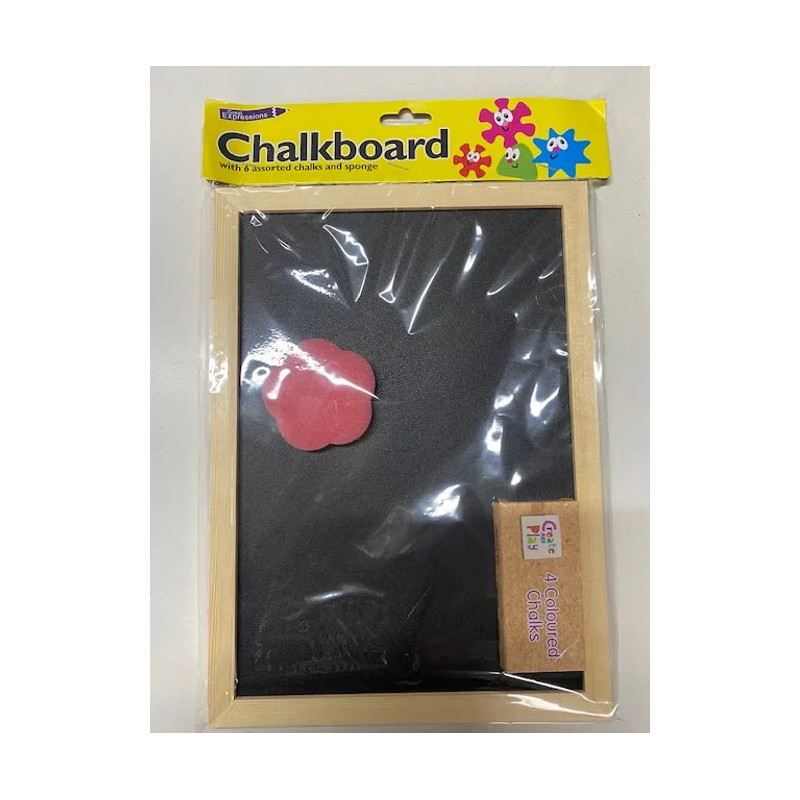 A4 Chalkboard – Reusable Black Writing Board for Kids & Crafts A4 Chalkboard – Reusable Black Writing Board for Kids & Crafts