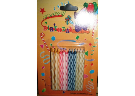 24 Birthday Candles for Celebrations