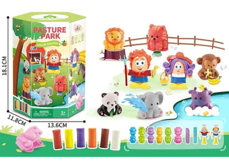 DIY Clay Park Play Set for Children – Educational Craft Toy