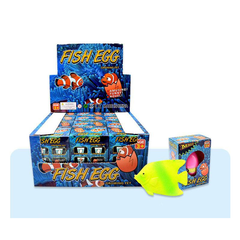 Growing Fish Eggs Toy Set 12/Box for Magical Fun Growing Fish Eggs Toy Set 12/Box for Magical Fun