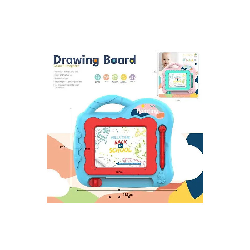 Carded Magnetic Drawing Board Carded Magnetic Drawing Board