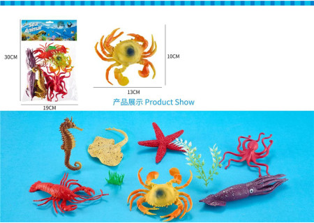Sea Animals Toy Set for Ocean Adventures