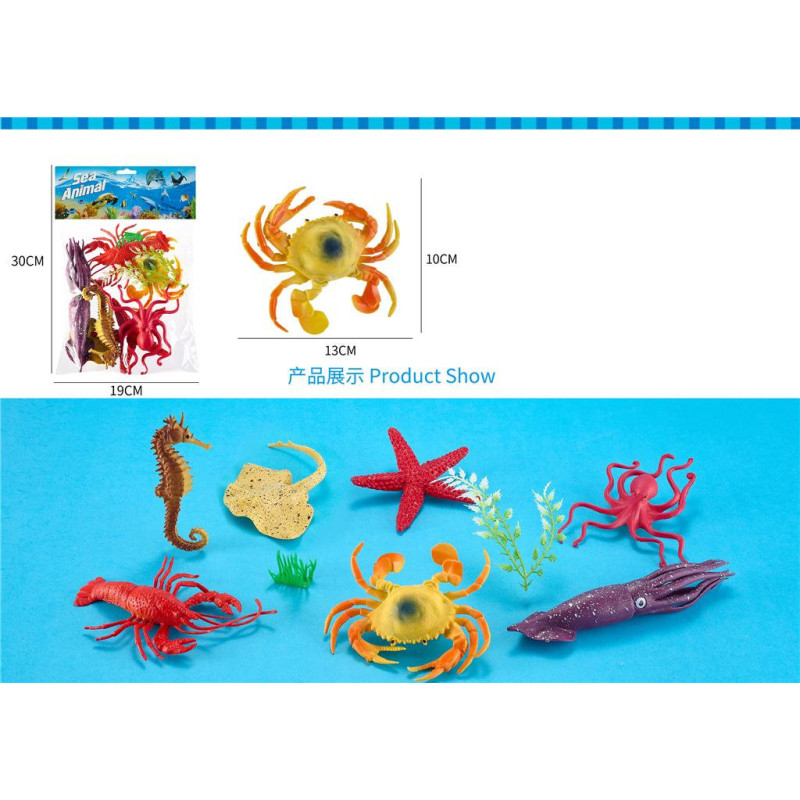 Sea Animals Toy Set for Ocean Adventures Sea Animals Toy Set for Ocean Adventures