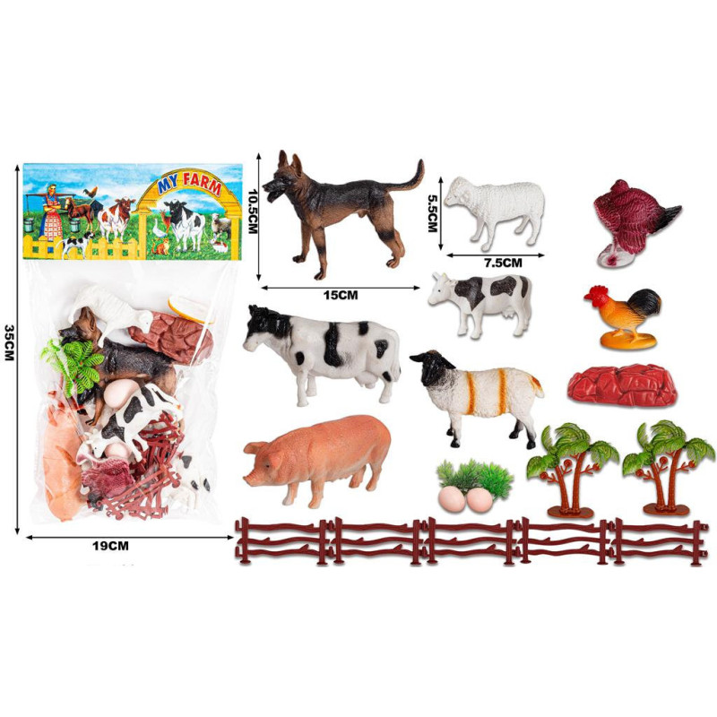 My Farm Animals with Eggs and Trees for Farm Fun My Farm Animals with Eggs and Trees for Farm Fun