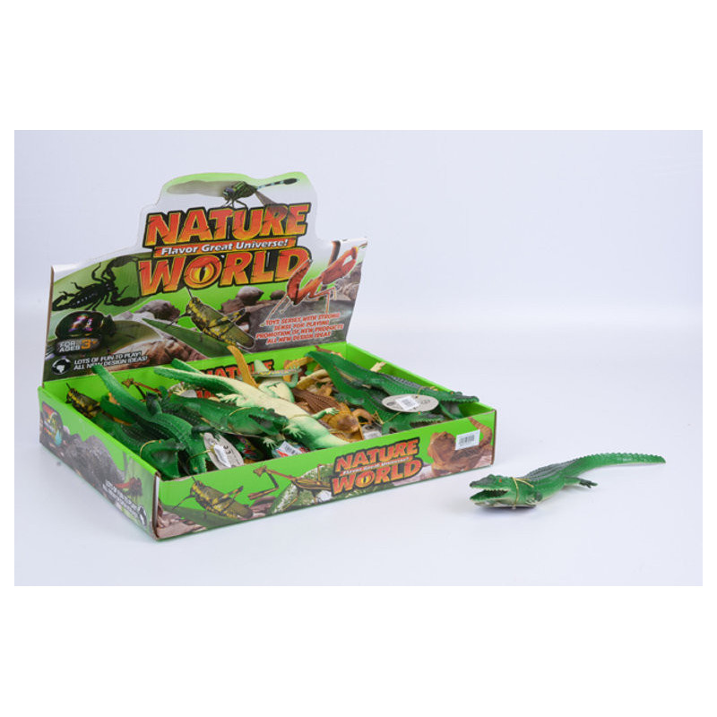 Crocodile Toy Set 24/Box for Wild Adventures