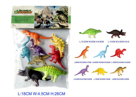 Dinosaur Toy Set 8pcs for Prehistoric Adventures
