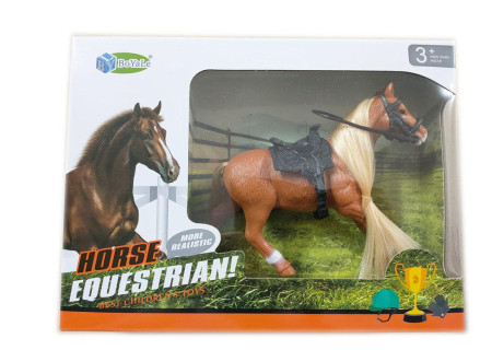 Racing Horse Toy 23cm for Competitive Fun