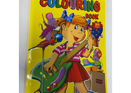 80 Page Colouring Book Assorted