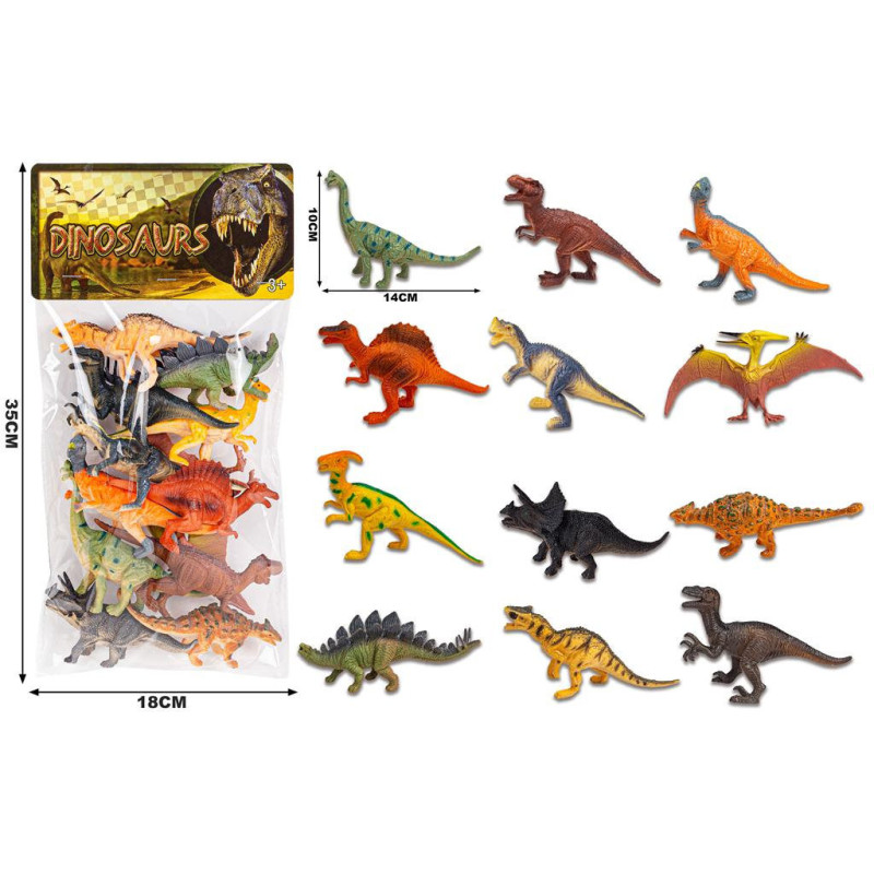 Dinosaur Toy Set 12pcs for Prehistoric Play Dinosaur Toy Set 12pcs for Prehistoric Play