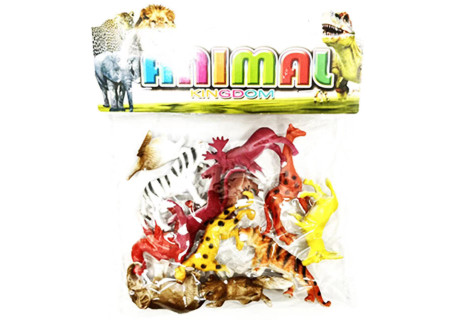 Animal Kingdom Toy Set 2 Inch 12pcs for Safari Fun