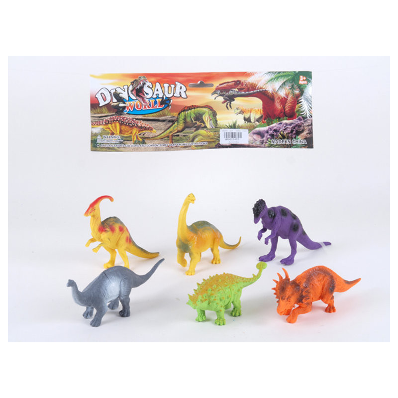 Dinosaur World Toy Set 6/pckt for Prehistoric Adventures Dinosaur World Toy Set 6/pckt for Prehistoric Adventures