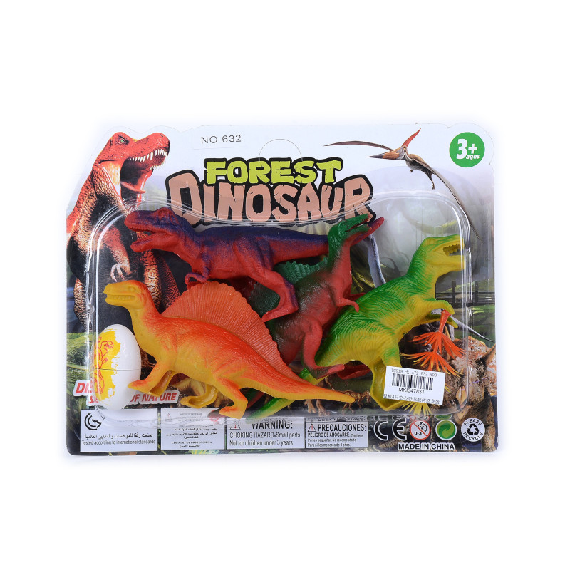 Forest Dinosaur with Tree Toy Set for Prehistoric Play Forest Dinosaur with Tree Toy Set for Prehistoric Play