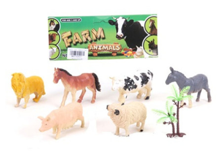 Farm Animals Toy Set for Creative Farm Play