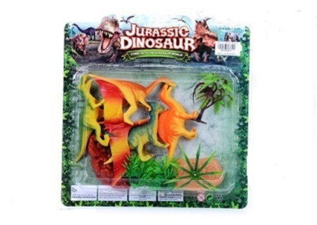 Dinosaur Toy Set 5/Card for Prehistoric Fun