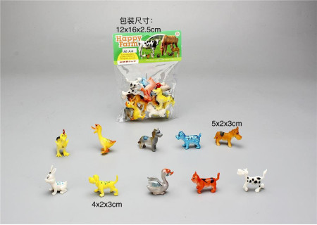 PBH Cartoon Happy Farm Animals