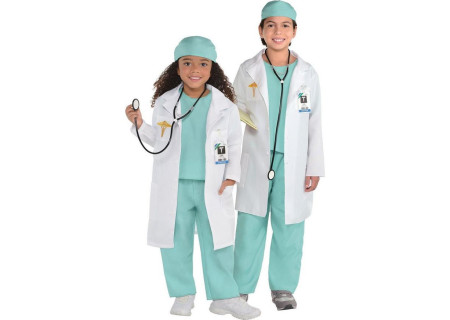 Kids Doctor Role Play Costume – Pretend Play Medical Outfit