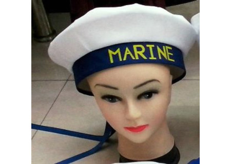 Marine Sailor Hat for Costume Play