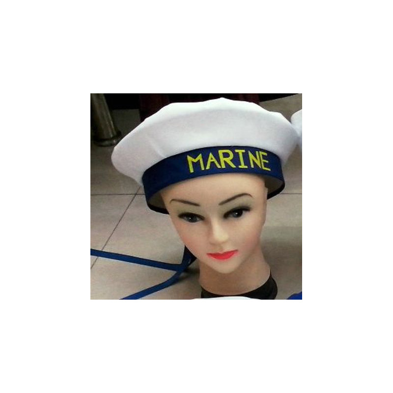 Marine Sailor Hat for Costume Play Marine Sailor Hat for Costume Play