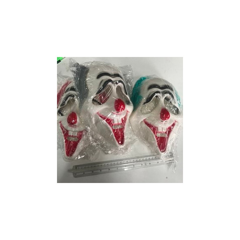Clown Mask with Hair for Costume Play Clown Mask with Hair for Costume Play