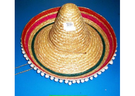 Mexican Straw Hat Large for Costume Play