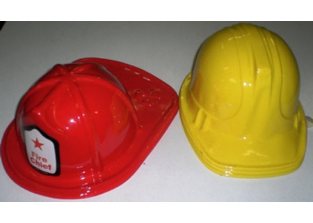 Plastic Fire & Construction Hat for Costume Play
