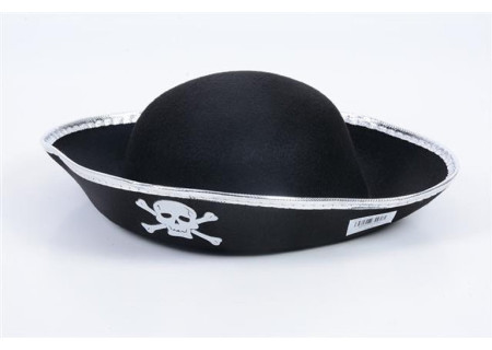 Pirate Black Hat for Costume Play