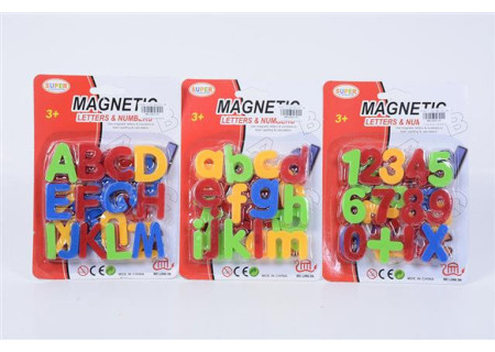 Magnetic Letters/Numbers Assorted