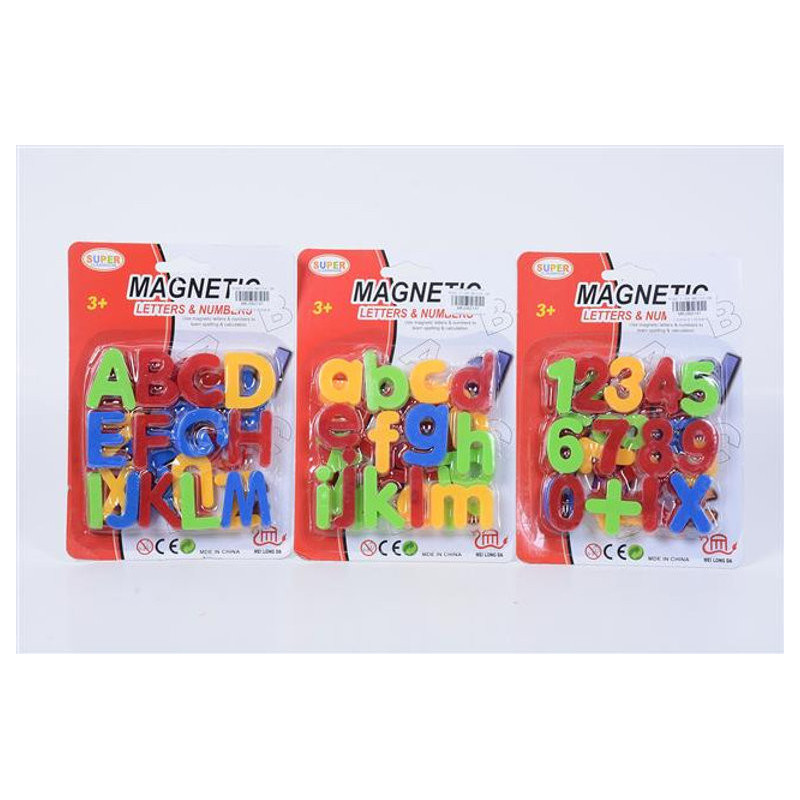 Magnetic Letters/Numbers Assorted Magnetic Letters/Numbers Assorted