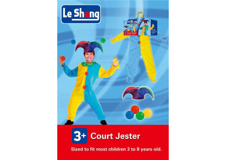 Colorful Clown Costume with Accessories – Fun Dress-Up & Party Outfit