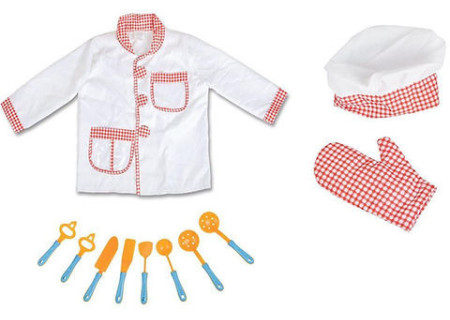 Chef Costume in Bag for Role Play