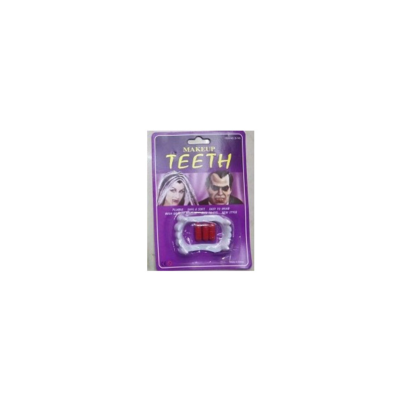 Vampire Teeth with Blood Capsules for Costume Play Vampire Teeth with Blood Capsules for Costume Play