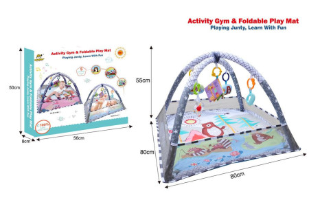 Stimulate your baby's senses & development with our activity gym! Feat