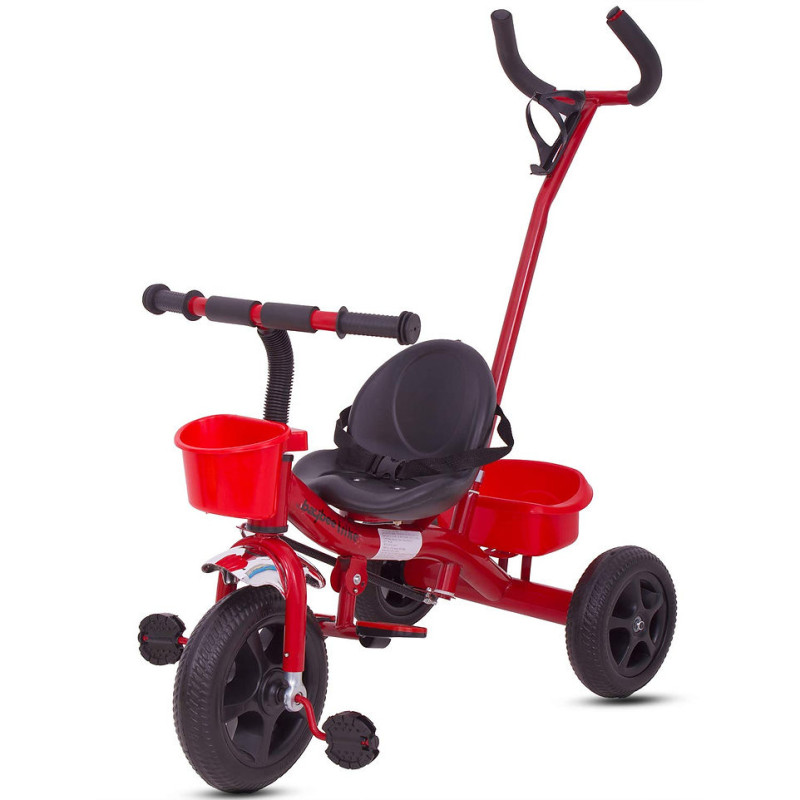 Push Tricycle with Adjustable Parent Handle – Toddler Ride-On Bike Push Tricycle with Adjustable Parent Handle – Toddler Ride-On Bike