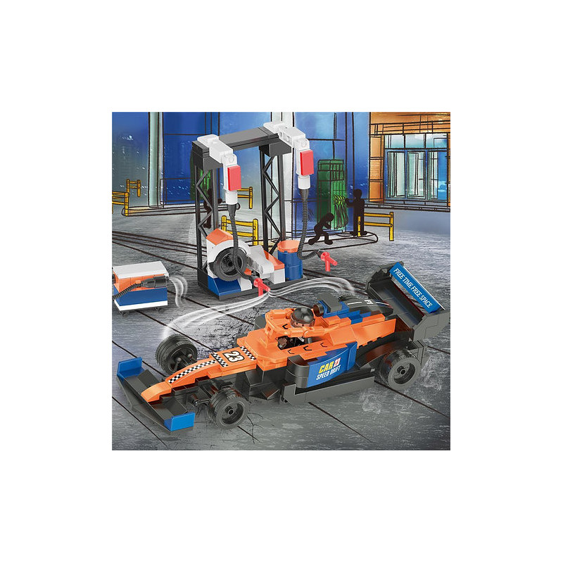Cogo F1 Racing 274Pcs - Build Your Own F1 Racing Car Cogo F1 Racing 274Pcs - Build Your Own F1 Racing Car