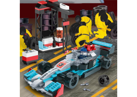 Cogo F1 Racing 274Pcs - Build Your Own F1 Racing Car
