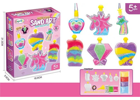 Kids DIY Sand Art Kit – Creative Craft Activity for Children