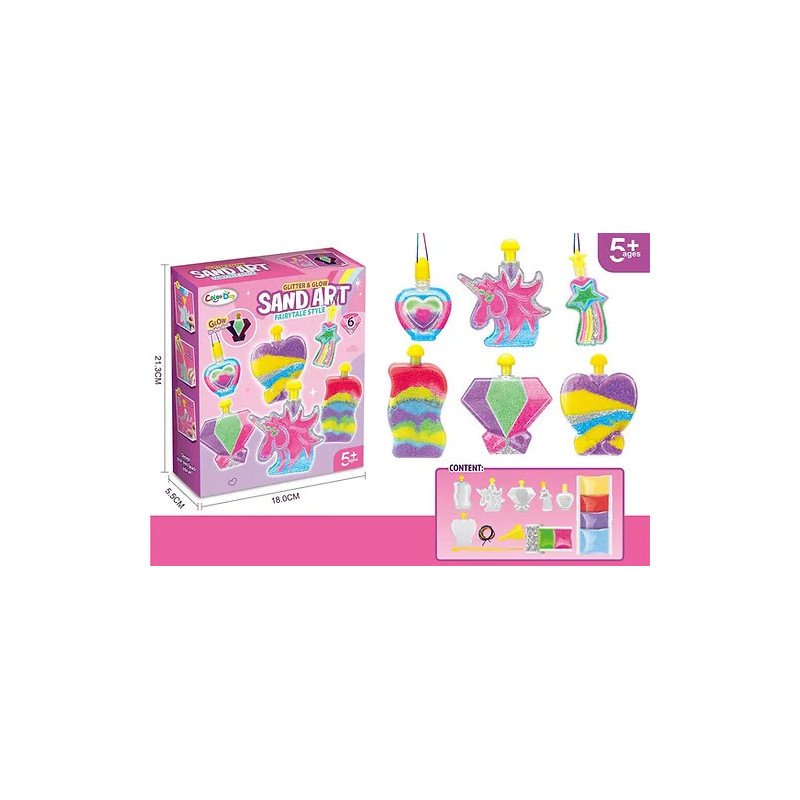Kids DIY Sand Art Kit – Creative Craft Activity for Children Kids DIY Sand Art Kit – Creative Craft Activity for Children