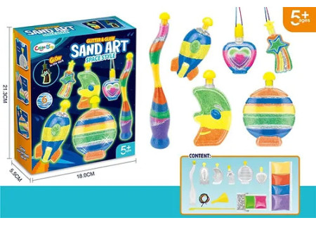Kids DIY Sand Art Kit – Creative Craft Activity for Children