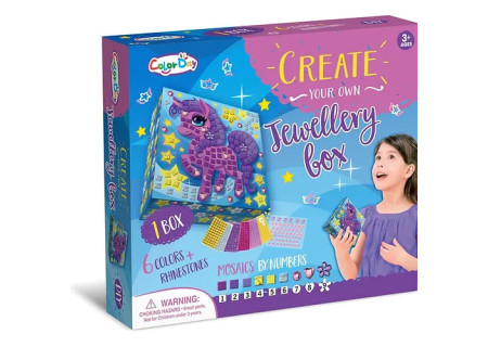 DIY Jewellery Box 29x26cm - Creative Craft Kit for Kids