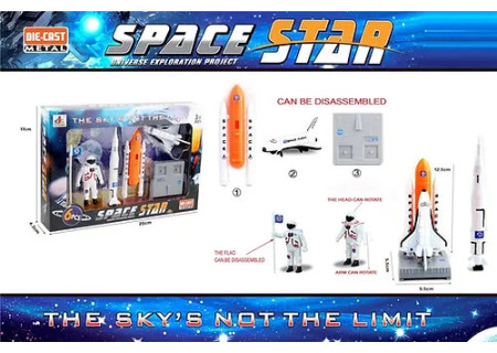 Space Alloy Set - Exciting Space Exploration Playset for Kids