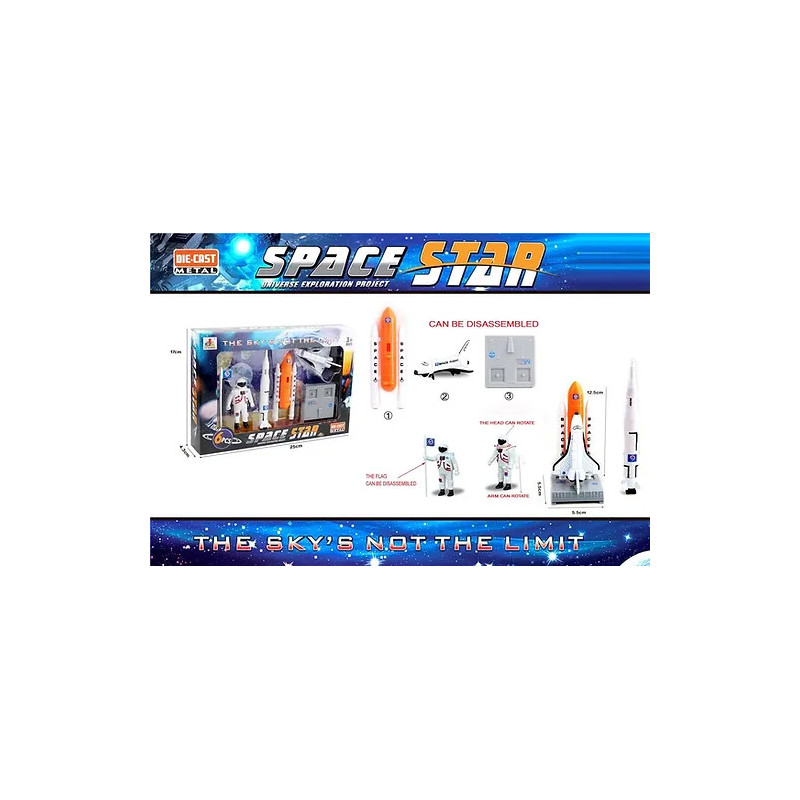 Space Alloy Set - Exciting Space Exploration Playset for Kids Space Alloy Set - Exciting Space Exploration Playset for Kids