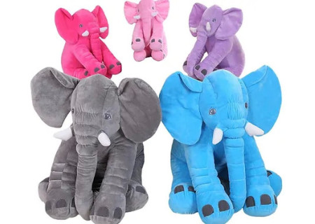 Plush Elephant - Soft and Cuddly Toy for Kids