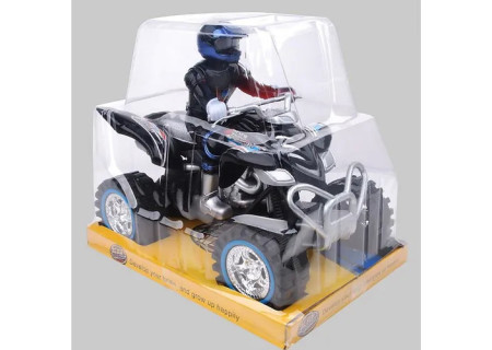 Tub Quad Bike with Rider - Exciting Off-Road Adventure Toy for Kids