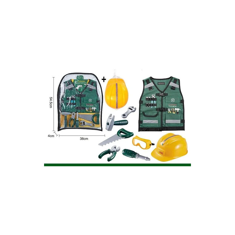 Costume with Tool Set & Accessories for Role Play Costume with Tool Set & Accessories for Role Play